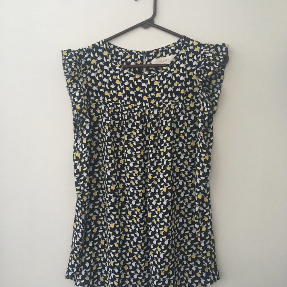 LOFT Flutter Sleeve Shell